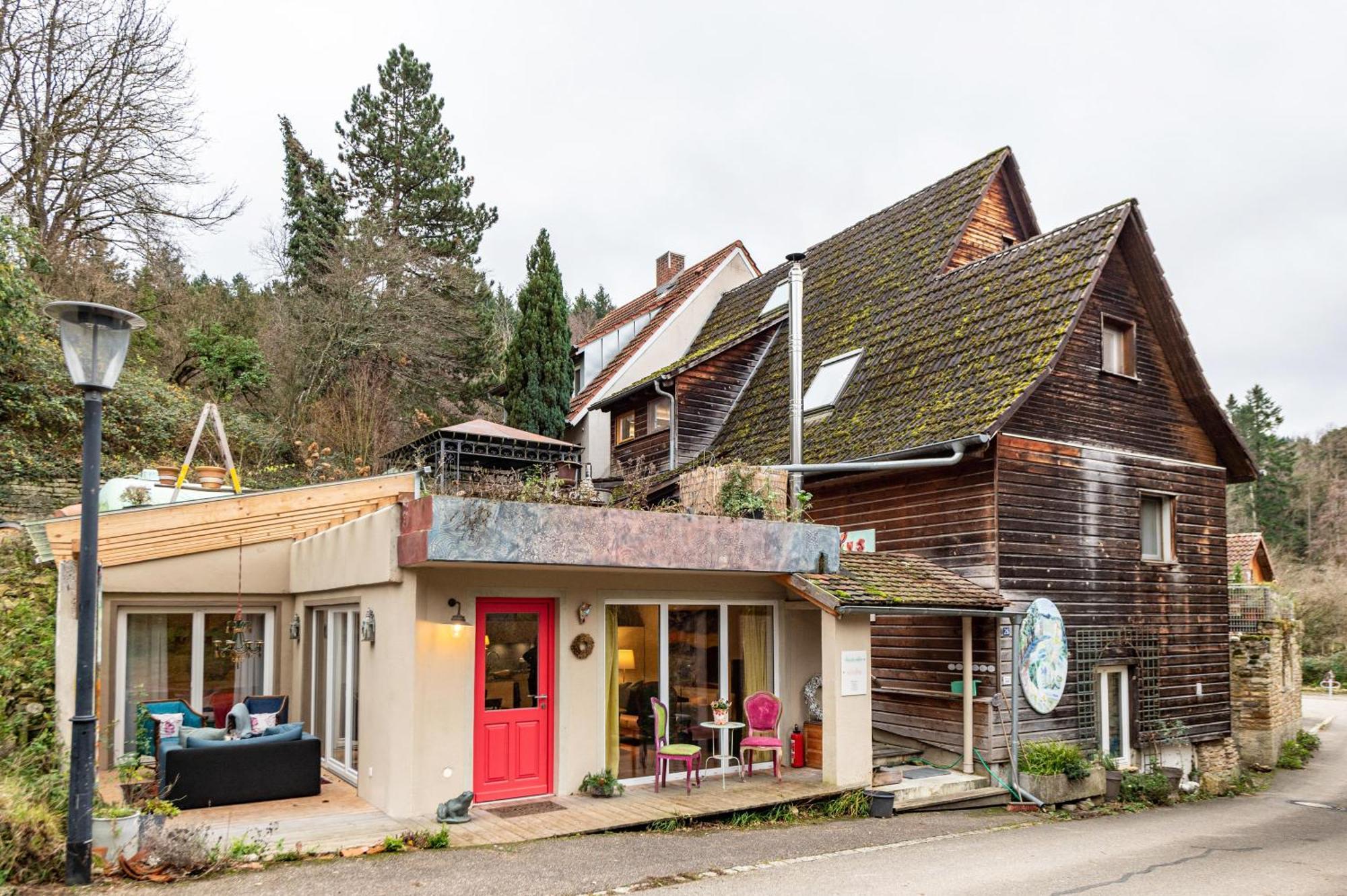 Haus Der Malerin Andrea Gawaz Daire Mullheim  Dış mekan fotoğraf