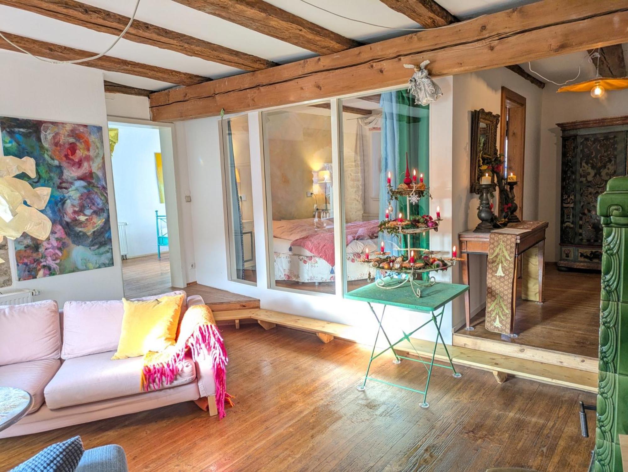 Haus Der Malerin Andrea Gawaz Daire Mullheim  Dış mekan fotoğraf